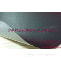 Fireproof Silver/Black PVC Coated Fabric with 300D Polyester/ Anti-static Vinyl Tarpaulin for Wrapping Wire